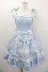画像1: Angelic Pretty / リボンシャーリングジャンパースカート  サックス I-26-01-20-041-AP-OP-SA-ZI (1)