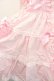 画像2: Angelic Pretty / 肩リボンジャンパースカート  ピンク I-26-01-20-044-AP-OP-SA-ZI (2)