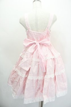 画像3: Angelic Pretty / 肩リボンジャンパースカート  ピンク I-26-01-20-044-AP-OP-SA-ZI