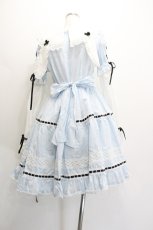 画像2: BABY,THE STARS SHINE BRIGHT / Dreaming Aliceうさみみワンピース  サックス I-26-01-20-045-BA-OP-AS-ZI (2)