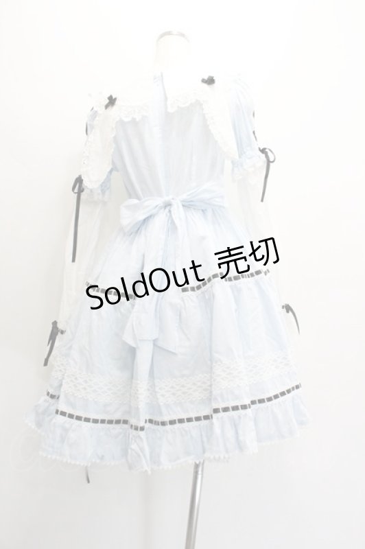 画像2: BABY,THE STARS SHINE BRIGHT / Dreaming Aliceうさみみワンピース  サックス I-26-01-20-045-BA-OP-AS-ZI (2)