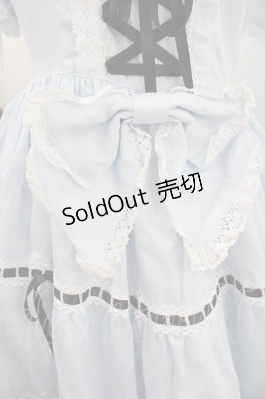 画像4: BABY,THE STARS SHINE BRIGHT / Dreaming Aliceうさみみワンピース  サックス I-26-01-20-045-BA-OP-AS-ZI (4)