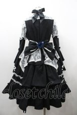 画像2: ALICE and the PIRATES / Wicked Rose Princess~薔薇の魔法~ワンピース  黒 I-26-01-20-047-PA-OP-SA-ZI (2)
