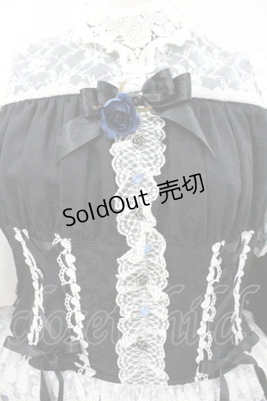 画像3: ALICE and the PIRATES / Wicked Rose Princess~薔薇の魔法~ワンピース  黒 I-26-01-20-047-PA-OP-SA-ZI (3)