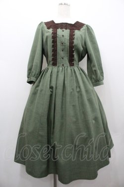 画像1: Innocent World / イザベラワンピース L グリーン I-26-01-20-048-IW-OP-AS-ZI