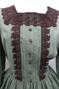 画像2: Innocent World / イザベラワンピース L グリーン I-26-01-20-048-IW-OP-AS-ZI