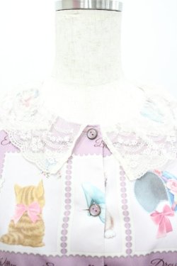 画像3: Emily Temple cute / Kitten Stamp Collectionロングワンピース  ラベンダー I-26-01-20-052-ET-OP-AS-ZI