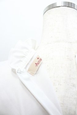 画像3: Amavel / 貴婦人のレイヤード風ロングワンピース  白Ｘグレーチェック I-26-01-20-060-CA-OP-SA-ZI