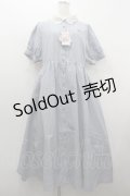 m petit by misako / ストライプワンピース LL 中青 I-26-01-20-061-LO-OP-SA-ZI