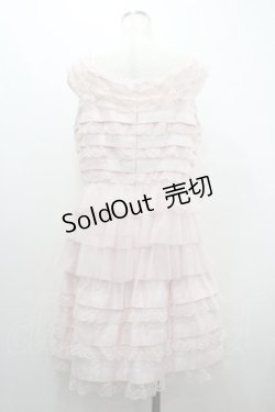 画像2: JESUS DIAMANTE / プティ・トリアノンワンピ 42 ピンク I-26-01-20-063-JE-OP-SA-ZI