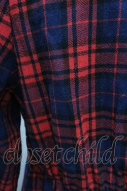 画像3: MA*RS / チェックワンピース  レッド I-26-01-20-066-EL-OP-SA-ZI