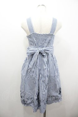 画像2: F i.n.t / ティーセットプリントストライプワンピース  ブルーストライプ I-26-01-20-069-CA-OP-SA-ZI