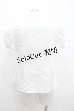 画像2: Angelic Pretty / ナイトジャボブラウス  白 I-26-01-20-008-AP-BL-SA-ZI