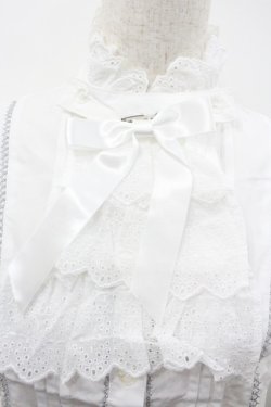 画像3: Angelic Pretty / ナイトジャボブラウス  白 I-26-01-20-008-AP-BL-SA-ZI