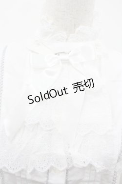 画像3: Angelic Pretty / ナイトジャボブラウス  白 I-26-01-20-008-AP-BL-SA-ZI