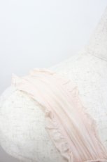 画像3: PINK HOUSE / 配色フリル使いキャミソールワンピース  ピンク I-26-01-20-082-LO-OP-SA-ZI (3)