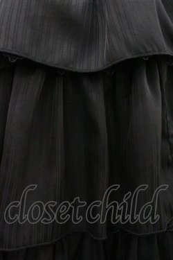 画像3: Hoshibako Works / 3段フリルスカート  黒 I-26-01-20-084-LO-SK-SA-ZI