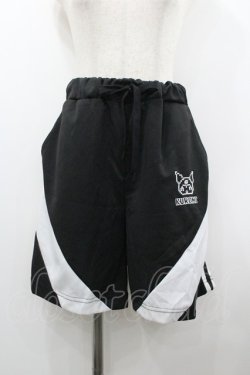 画像1: サンリオ / クロミハーフパンツ M 黒 I-26-01-20-092-EL-PA-SA-ZI