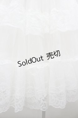 画像3: OZZ ANGELO / 超ボリュームパニエ  白 I-26-01-20-095-OO-SK-SA-ZI