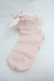 画像1: BABY,THE STARS SHINE BRIGHT / トーションレースクルー丈ソックス  ピンク I-26-01-20-112-BA-ZA-SA-ZI (1)