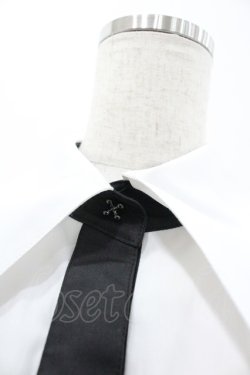 画像3: MIHO MATSUDA / ブラウス・シーレ M 黒Ｘ白 I-26-01-20-013-GO-BL-SA-ZI