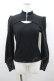 画像1: EATME / ジップハイネックニット F 黒 I-26-01-20-020-LO-TO-SA-ZI (1)