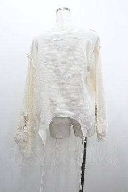 画像3: jouetie / ガーゼガーターシャツ  アイボリー I-26-01-20-021-EL-BL-SA-ZI