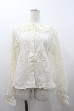 画像1: BABY,THE STARS SHINE BRIGHT / ベビードールブラウス  生成り I-26-01-20-003-BA-BL-SA-ZI