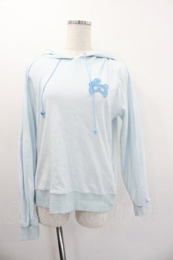 画像1: Angelic Pretty / Bunny Iconパーカ  サックス I-26-01-20-025-AP-TO-AS-ZI