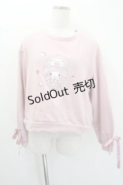 画像1: m petit by misako / 裏シャギープルオーバー（マイメロディー）  ピンク I-26-01-20-027-LO-TO-SA-ZI