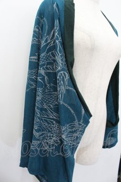 画像2: Qutie Frash / 龍プリントボレロ  グリーン I-26-01-20-029-QU-TO-SA-ZI