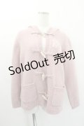 PINK HOUSE / PHロゴワッペン付きフードニットカーディガン  ピンク I-26-01-20-031-LO-TO-SA-ZI