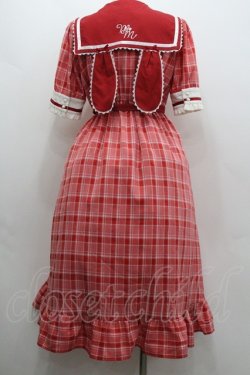画像3: Dear My Love / マイメロディ学園ワンピース M 赤チェック I-26-01-22-037-EL-OP-SA-ZI