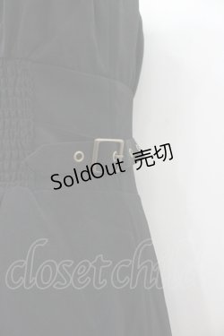 画像3: axes femme POETIQUE / プリーツデザインロングワンピース  黒 I-26-01-22-042-AX-OP-SA-ZI