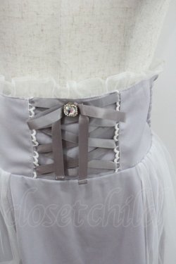 画像3: Ank Rouge / チュール重ねハイウエストスカート  ラベンダーX白 I-26-01-22-049-CA-SK-SA-ZI