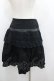 画像3: Emily Temple cute / レースデザインスカート  黒 I-26-01-22-050-ET-SK-SA-ZI (3)