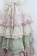 画像2: PINK HOUSE / 配色フリルスカート  ピンクＸハッカ I-26-01-22-060-LO-SK-SA-ZI (2)