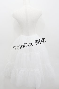 画像3: LOLITAその他(お買取対象外) / チュールロングパニエ  白 I-26-01-22-066-LO-SK-SA-ZI