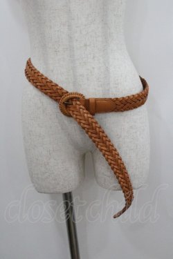 画像1: PINK HOUSE / メッシュベルト  ブラウン I-26-01-22-067-LO-ZA-SA-ZI