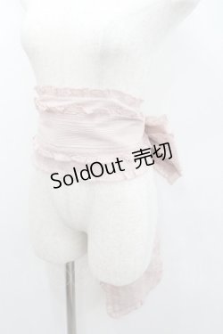 画像3: PINK HOUSE / 配色使いローンサッシュベルト  ピンク I-26-01-22-070-LO-ZA-SA-ZI