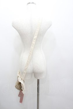 画像3: PINK HOUSE / うさぎ顔ぐるみ付きサークルフリルポシェット  生成り I-26-01-22-074-LO-BG-SA-ZI