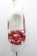 画像1: PINK HOUSE / Berry Roseプリントの3WAYミニバッグ  赤 I-26-01-22-077-LO-BG-SA-ZT171 (1)
