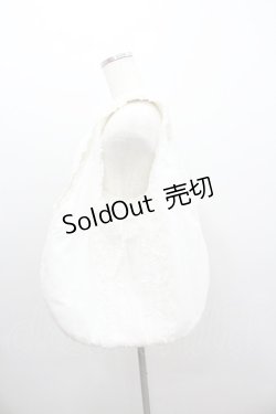 画像1: PINK HOUSE / ローンフリルバッグ  白 I-26-01-22-078-LO-BG-SA-ZI