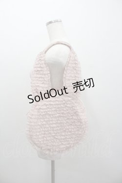 画像1: PINK HOUSE / うさぎシルエットフリルバッグ  ピンク I-26-01-22-079-LO-BG-SA-ZI