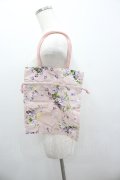 PINK HOUSE / Little Violet柄巾着バッグ   I-26-01-22-081-LO-BG-SA-ZI