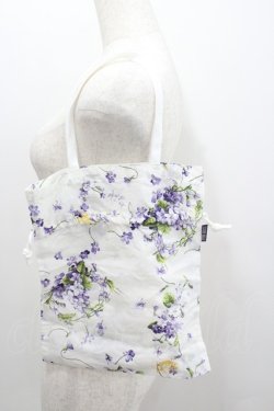 画像2: PINK HOUSE / Little Violet柄巾着バッグ   I-26-01-22-082-LO-BG-SA-ZI