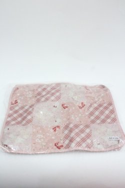 画像2: PINK HOUSE / バラ園うさぎ柄パッチワークプリントトラベルケース  ピンク I-26-01-22-083-LO-ZA-SA-ZI