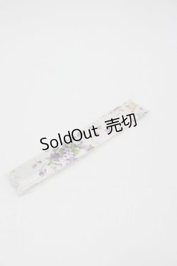 画像1: PINK HOUSE / Little Violet柄扇子   I-26-01-22-088-LO-ZA-SA-ZI