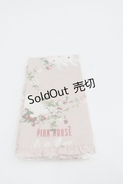 画像1: PINK HOUSE / 野いちごの森スカーフ   I-26-01-22-096-LO-ZA-SA-ZI