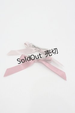 画像2: PINK HOUSE / ロゴリボンクリップセット   I-26-01-22-102-LO-AC-SA-ZI